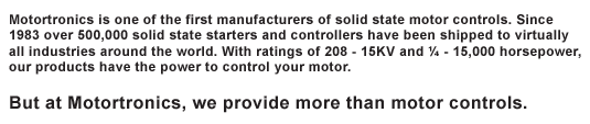 Motortronics - Solid State Motor Controls